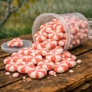 Freeze-dried Peppermint Discs